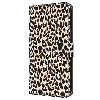 For iPhone 16 Case Pattern Printed Protective Cover TPU+PU Leather Flip Phone Case