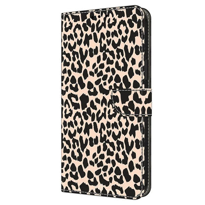For Xiaomi Redmi Note 13 4G Case Pattern Printed Protective Cover TPU+PU Leather Flip Phone Case