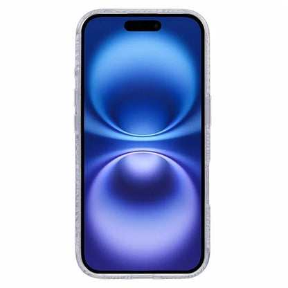 For iPhone 16 Plus Case Compatible with MagSafe Sea Waves IMD TPU+Acrylic Phone Cover