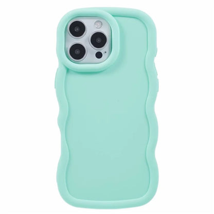 XL Series For iPhone 16 Pro Case TPU Protective Phone Cover Unique Curly Wave Frame