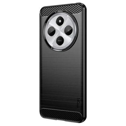 MOFI JK TPU Series-1 For Xiaomi Redmi 14C 4G Case Carbon Fiber Texture TPU Soft Phone Cover