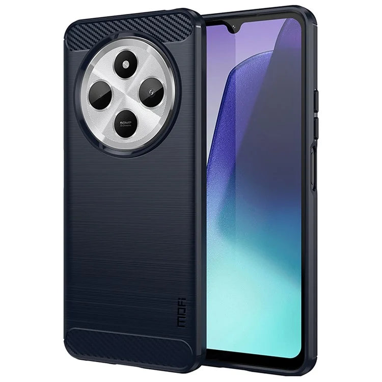 MOFI JK TPU Series-1 For Xiaomi Redmi 14C 4G Case Carbon Fiber Texture TPU Soft Phone Cover
