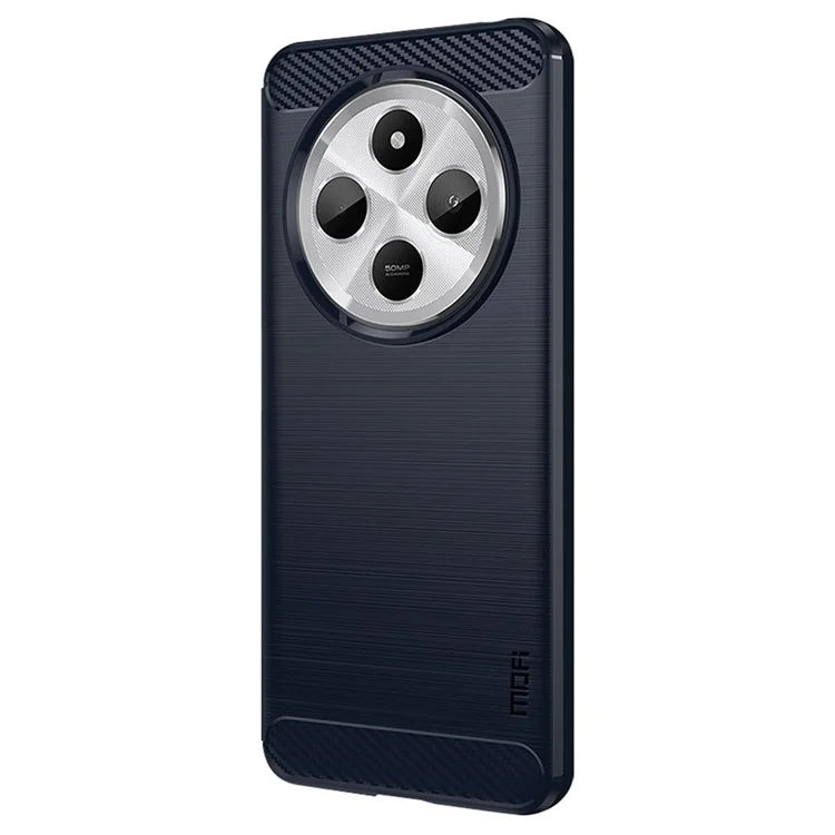 MOFI JK TPU Series-1 For Xiaomi Redmi 14C 4G Case Carbon Fiber Texture TPU Soft Phone Cover