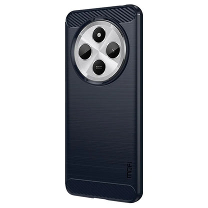 MOFI JK TPU Series-1 For Xiaomi Redmi 14C 4G Case Carbon Fiber Texture TPU Soft Phone Cover