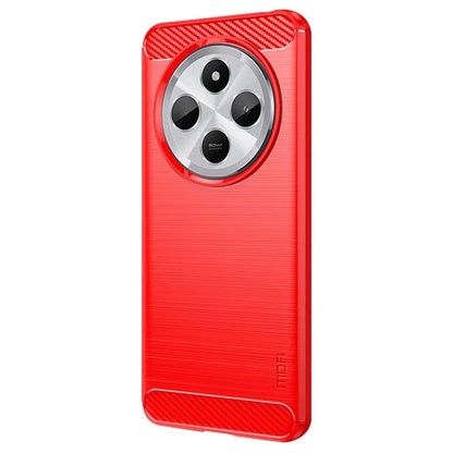 MOFI JK TPU Series-1 For Xiaomi Redmi 14C 4G Case Carbon Fiber Texture TPU Soft Phone Cover
