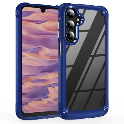 For Samsung Galaxy A16 5G Case Anti-Drop Alloy Lens Frame PC+TPU Phone Cover