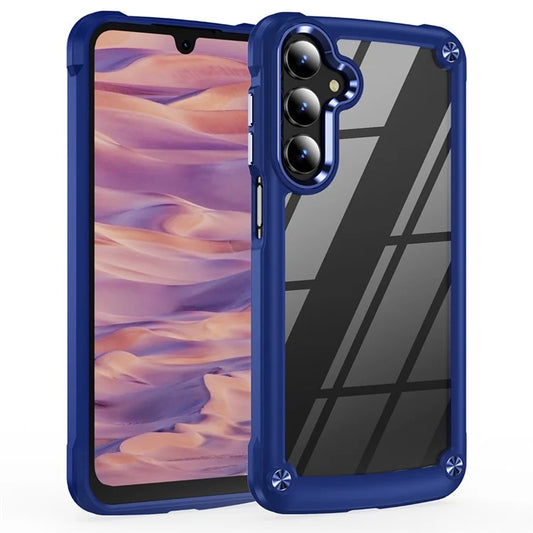 For Samsung Galaxy A16 5G Case Anti-Drop Alloy Lens Frame PC+TPU Phone Cover