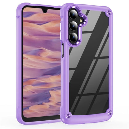 For Samsung Galaxy A16 5G Case Anti-Drop Alloy Lens Frame PC+TPU Phone Cover