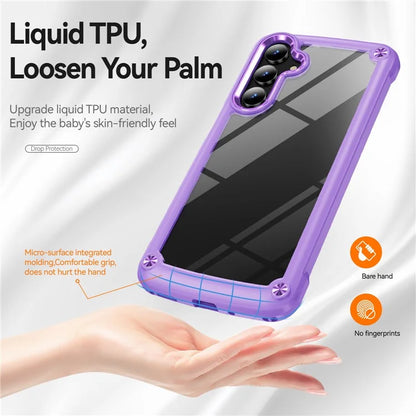 For Samsung Galaxy A16 5G Case Anti-Drop Alloy Lens Frame PC+TPU Phone Cover