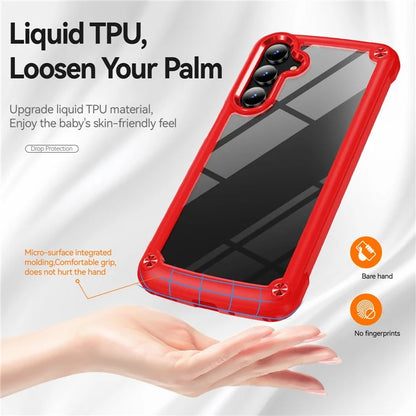 For Samsung Galaxy A16 5G Case Anti-Drop Alloy Lens Frame PC+TPU Phone Cover