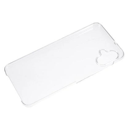For Samsung Galaxy A06 Case TPU Frame Clear Acrylic Back Phone Cover with PET Film