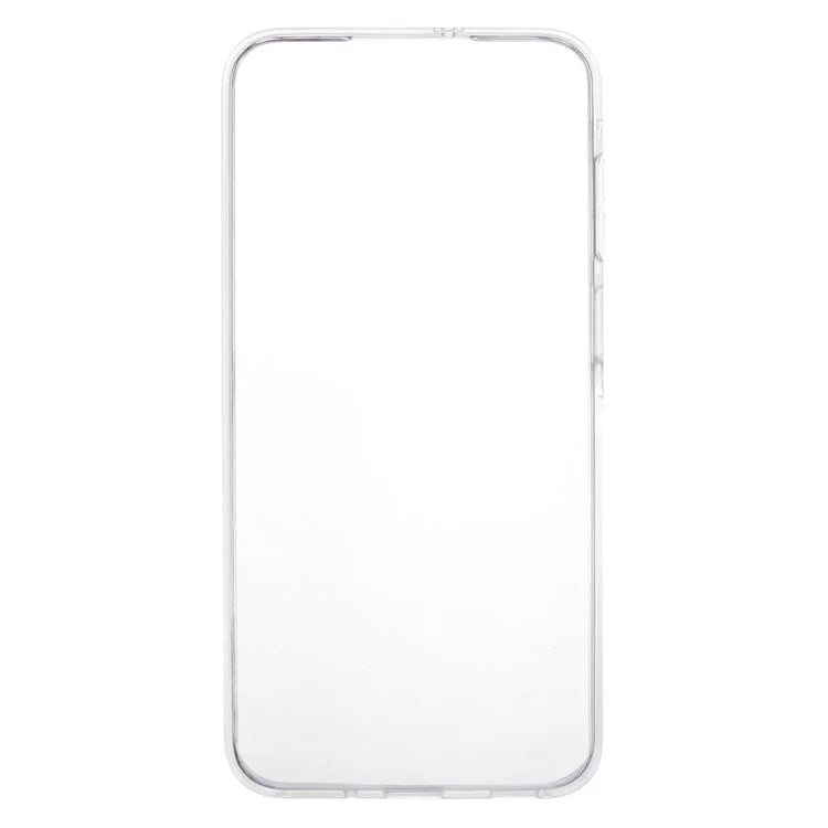 For Samsung Galaxy A16 5G Case TPU Frame Clear Acrylic Back Phone Cover with PET Film