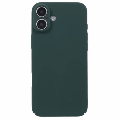 For iPhone 16 Plus Case Skin-Touch Rubberized Hard PC Phone Cover