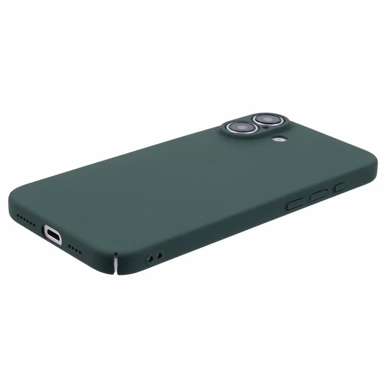 For iPhone 16 Plus Case Skin-Touch Rubberized Hard PC Phone Cover