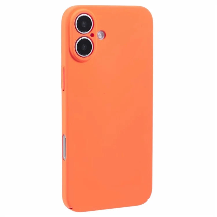 For iPhone 16 Plus Case Skin-Touch Rubberized Hard PC Phone Cover