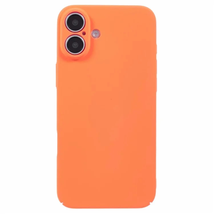 For iPhone 16 Plus Case Skin-Touch Rubberized Hard PC Phone Cover