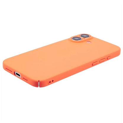 For iPhone 16 Plus Case Skin-Touch Rubberized Hard PC Phone Cover