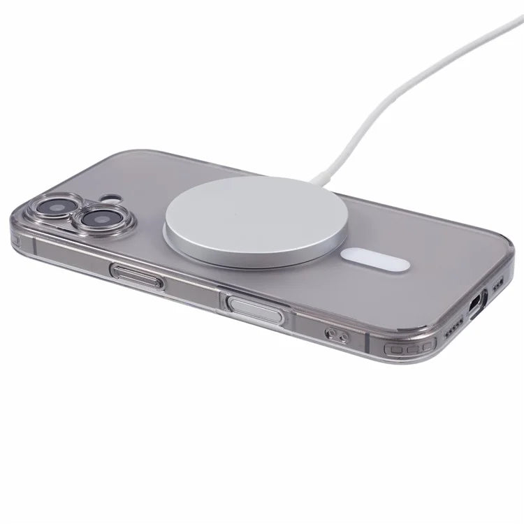 X-LEVEL For iPhone 16 Case Compatible with MagSafe Matte Tempered Glass+TPU Phone Cover