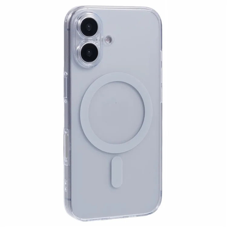 X-LEVEL For iPhone 16 Case Compatible with MagSafe Matte Tempered Glass+TPU Phone Cover