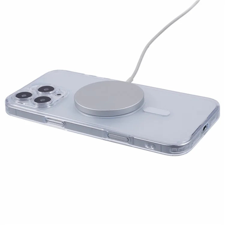 X-LEVEL For iPhone 16 Pro Max Case Compatible with MagSafe Matte Tempered Glass+TPU Phone Cover