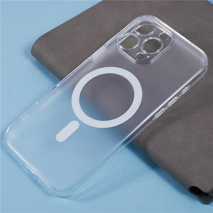 X-LEVEL For iPhone 16 Pro Max Case Compatible with MagSafe Matte Tempered Glass+TPU Phone Cover