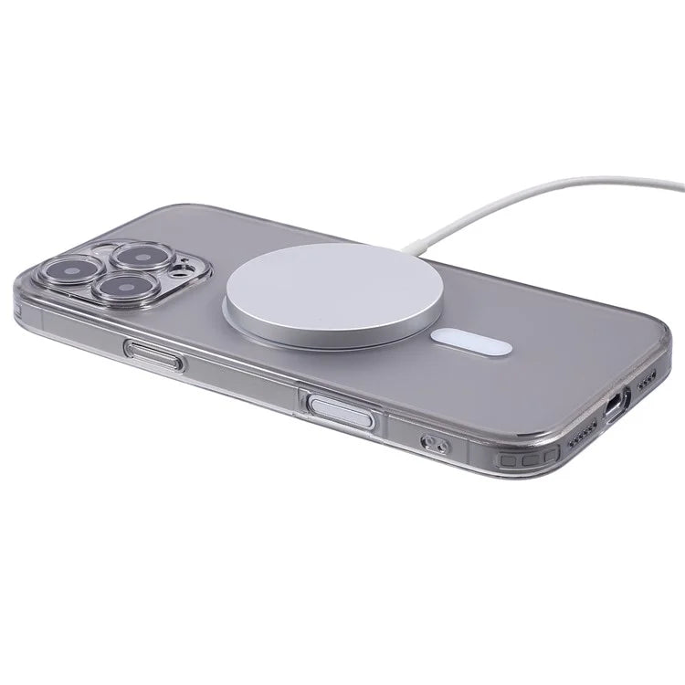 X-LEVEL For iPhone 16 Pro Max Case Compatible with MagSafe Matte Tempered Glass+TPU Phone Cover