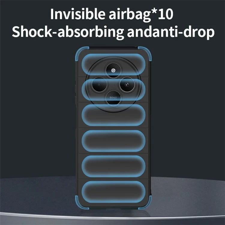 For Xiaomi Redmi 14C 4G Case Anti-Drop Soft TPU Rugged Phone Back Cover