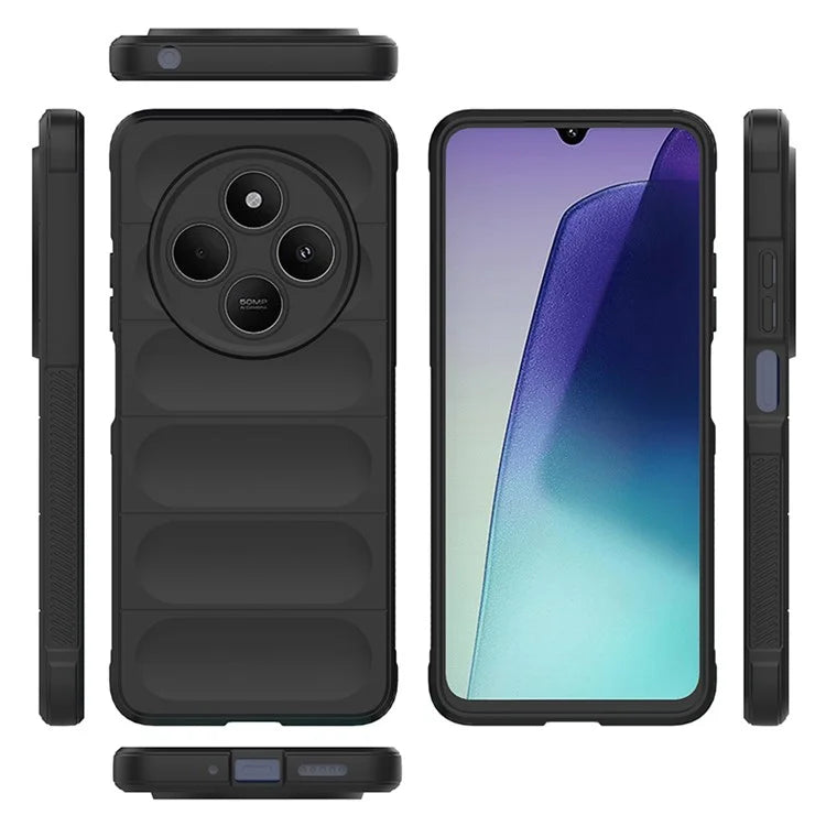 For Xiaomi Redmi 14C 4G Case Anti-Drop Soft TPU Rugged Phone Back Cover