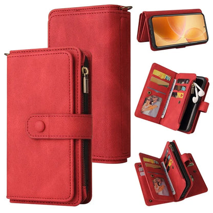 For Xiaomi 14T Pro Phone Case Zipper Wallet Leather Stand Cover