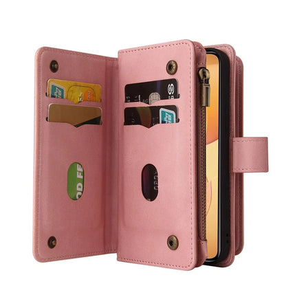 For Xiaomi 14T Pro Phone Case Zipper Wallet Leather Stand Cover