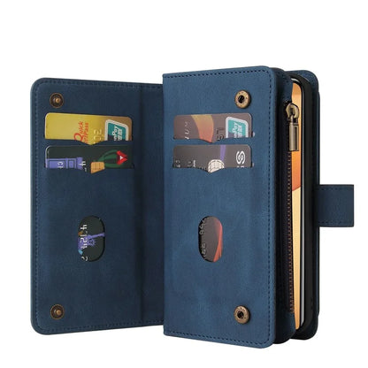 For Xiaomi 14T Pro Phone Case Zipper Wallet Leather Stand Cover