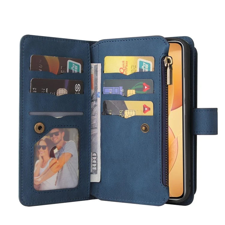 For Xiaomi 14T Pro Phone Case Zipper Wallet Leather Stand Cover