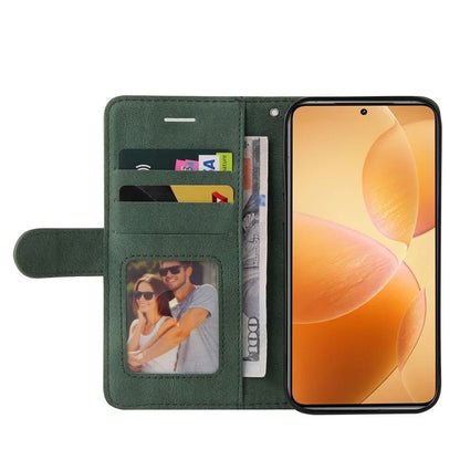 KT Leather Series-1 For Xiaomi 14T Pro Leather Case Color Splicing Phone Cover Wallet Stand