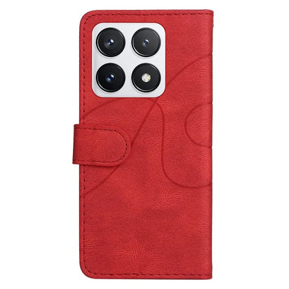 KT Leather Series-1 For Xiaomi 14T Pro Leather Case Color Splicing Phone Cover Wallet Stand