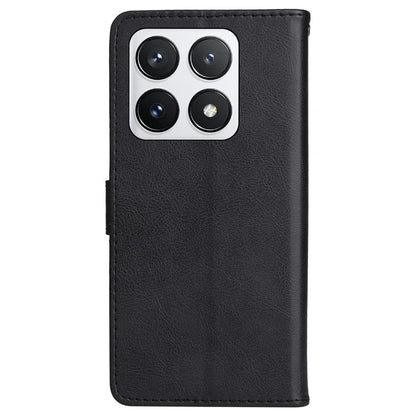 KT Leather Series-2 for Xiaomi 14T Pro Case Solid Color Leather Phone Cover Wallet Stand