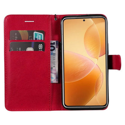 KT Leather Series-2 for Xiaomi 14T Pro Case Solid Color Leather Phone Cover Wallet Stand