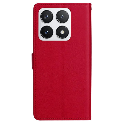 KT Leather Series-2 for Xiaomi 14T Pro Case Solid Color Leather Phone Cover Wallet Stand
