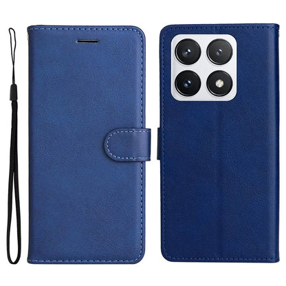 KT Leather Series-2 for Xiaomi 14T Pro Case Solid Color Leather Phone Cover Wallet Stand