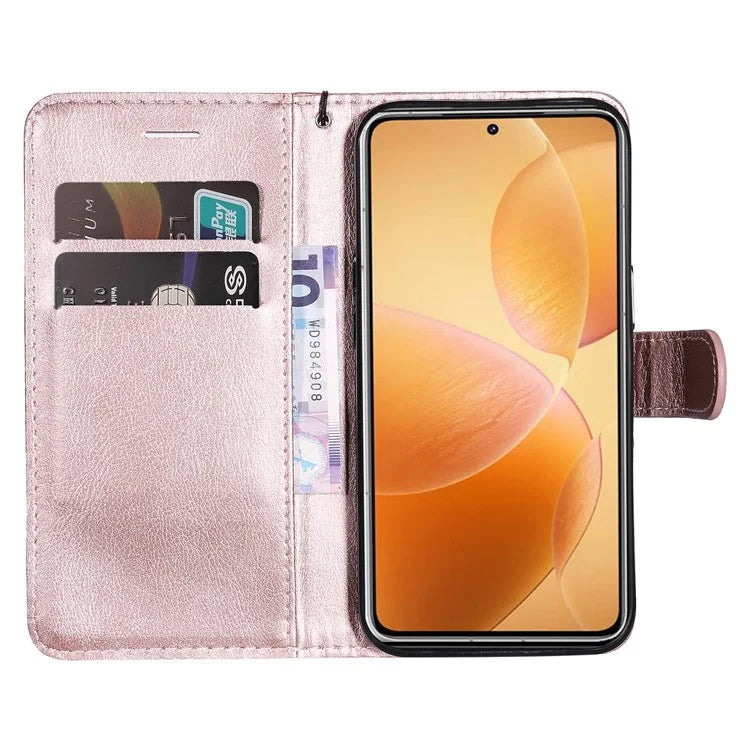 KT Leather Series-2 for Xiaomi 14T Pro Case Solid Color Leather Phone Cover Wallet Stand