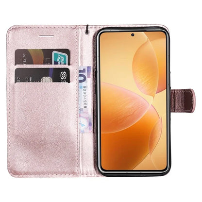 KT Leather Series-2 for Xiaomi 14T Pro Case Solid Color Leather Phone Cover Wallet Stand
