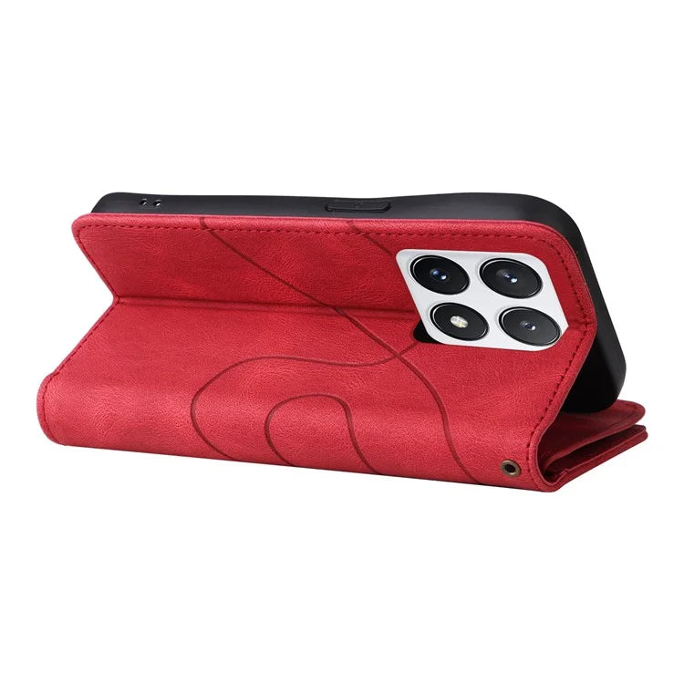 KT Multi-Function Series-5 For Xiaomi 14T Pro Case Zipper Wallet Leather Phone Cover Stand
