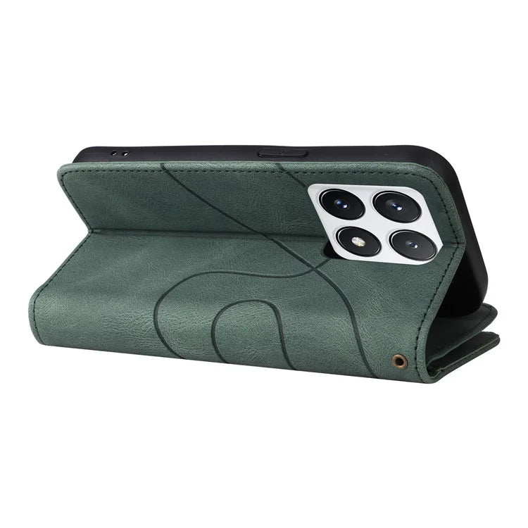 KT Multi-Function Series-5 For Xiaomi 14T Pro Case Zipper Wallet Leather Phone Cover Stand