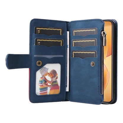 KT Multi-Function Series-5 For Xiaomi 14T Pro Case Zipper Wallet Leather Phone Cover Stand