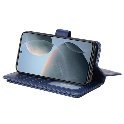 KT Multi-Functional Series-1 For Xiaomi 14T Pro Case 10 Card Holder Leather Phone Cover Stand