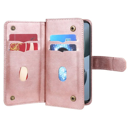 KT Multi-Functional Series-1 For Xiaomi 14T Pro Case 10 Card Holder Leather Phone Cover Stand