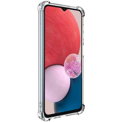 IMAK UX-4 Series for Samsung Galaxy A13 4G Case Straight Frame Four Corner Shockproof Clear TPU Cover