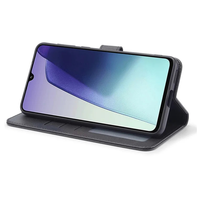 LC.IMEEKE For Xiaomi Redmi 14C 4G Case Calf Texture PU Leather Stand Wallet Phone Cover