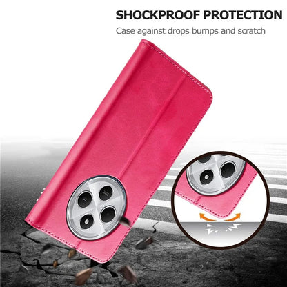 LC.IMEEKE For Xiaomi Redmi 14C 4G Case Calf Texture PU Leather Stand Wallet Phone Cover
