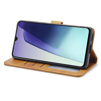 LC.IMEEKE For Xiaomi Redmi 14C 4G Case Calf Texture PU Leather Stand Wallet Phone Cover