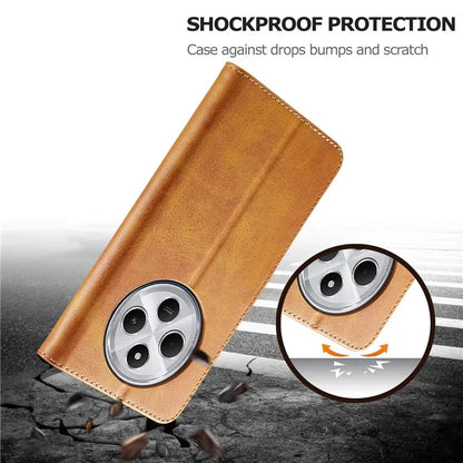 LC.IMEEKE For Xiaomi Redmi 14C 4G Case Calf Texture PU Leather Stand Wallet Phone Cover